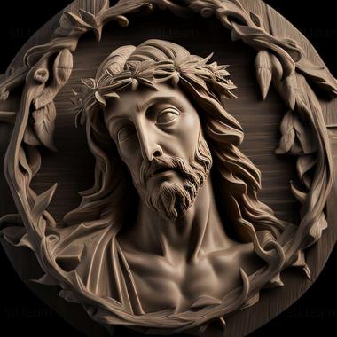 3D model jesus christ (STL)